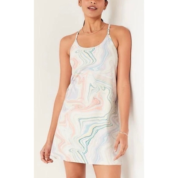Old Navy Dresses & Skirts - Old Navy Active Powersoft Marble Print Activewear Dress